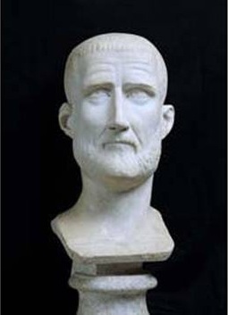 Probus  Roman Emperor reigned 276-282 CE   Musei Capitolini Roma  Albani Collection
